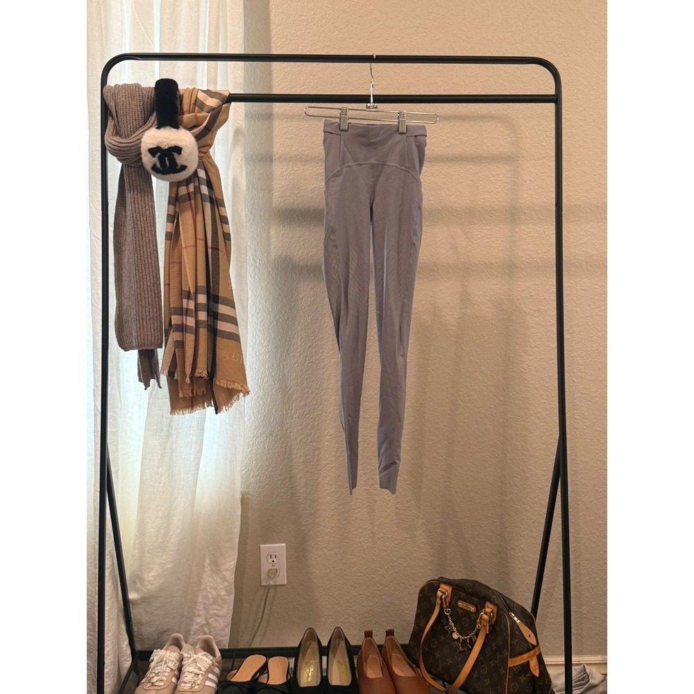Lululemon Fast and Free High-Rise Tight 25 Nulux Lavender Grey W5CS2S Size 0